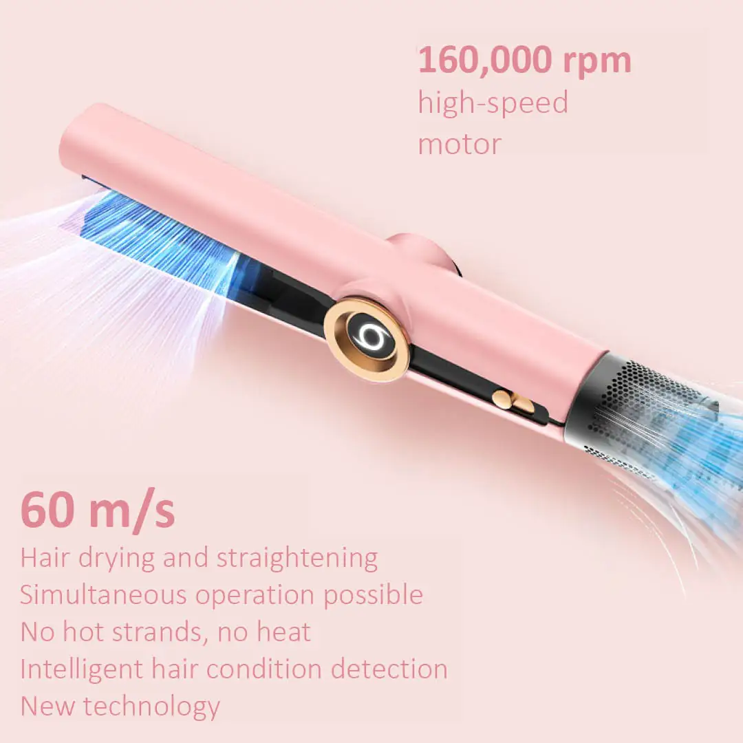 The powerful motor and efficiency of the Daiwall AirStrait DF-08 Hair Straightener